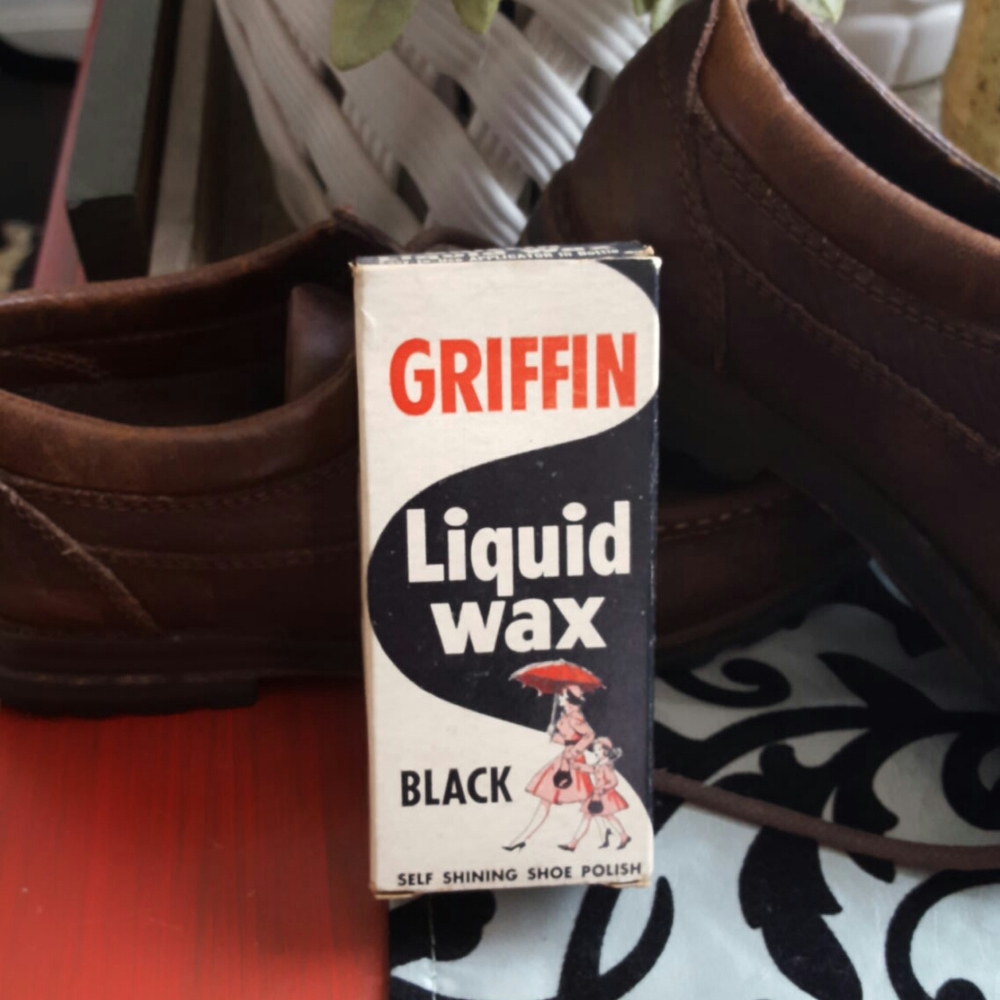 Vintage in Box GRIFFIN Shoe Wax